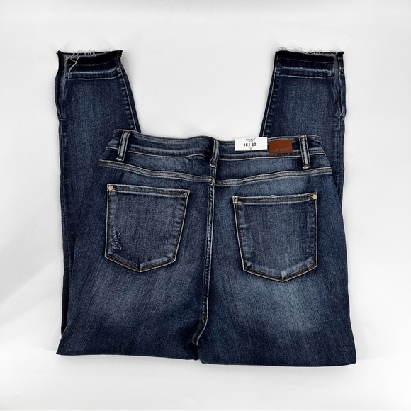 Judy Blue Denim - Judy Blue Skinny Fit High Waist Jeans Dark Wash 15/32 New Denim Hi‎ Rise Stretch